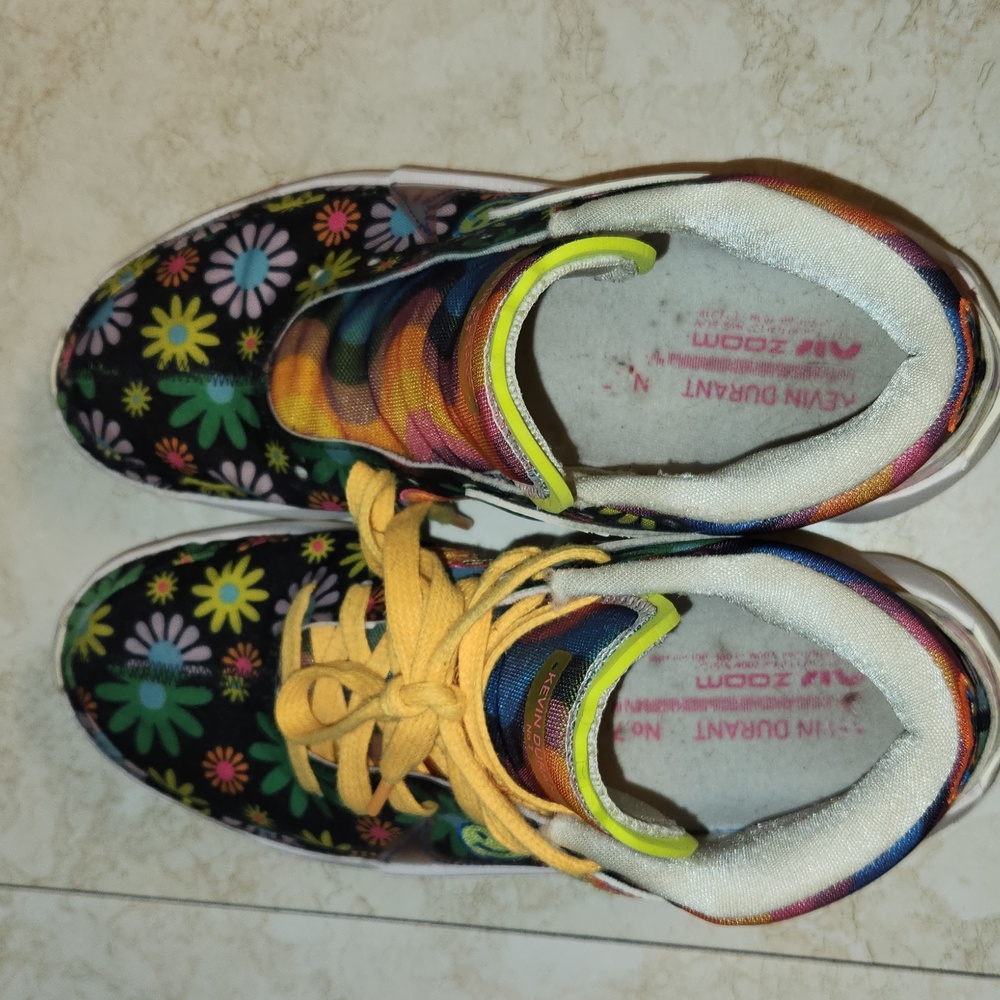 Nike KD 13 Easy Money Sniper AOP Floral Print Multi Color Shoes - Picture 5 of 10